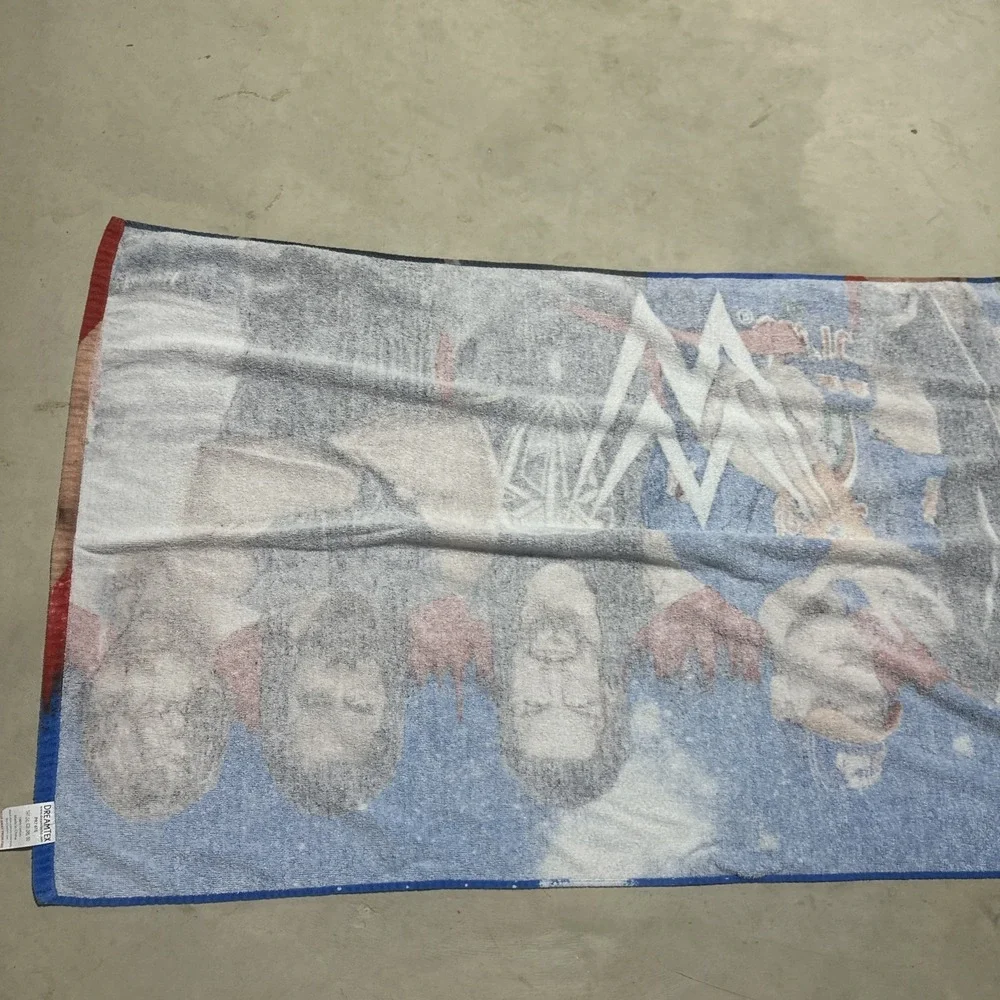 Official Licensed WWE Beach Bath Towel Bath Raw Vs Smackdown 2017 Wrestling